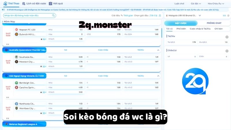 Soi kèo bóng đá wc là gì?